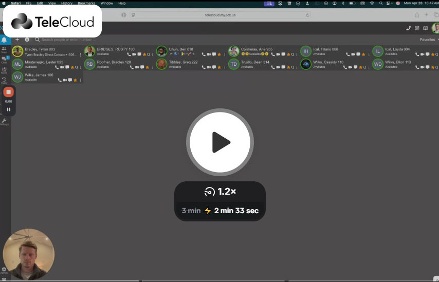 SMB Demo video - “Big-business telecom made simple for small teams.”