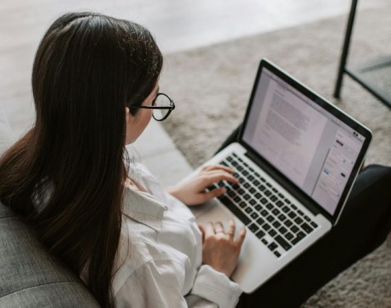 Modern business office showcasing reliable business internet service with high-speed connectivity and team collaboration tools.