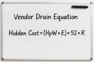 The Hidden Costs of Telecom: Part 2, The Vendor Drain Equation